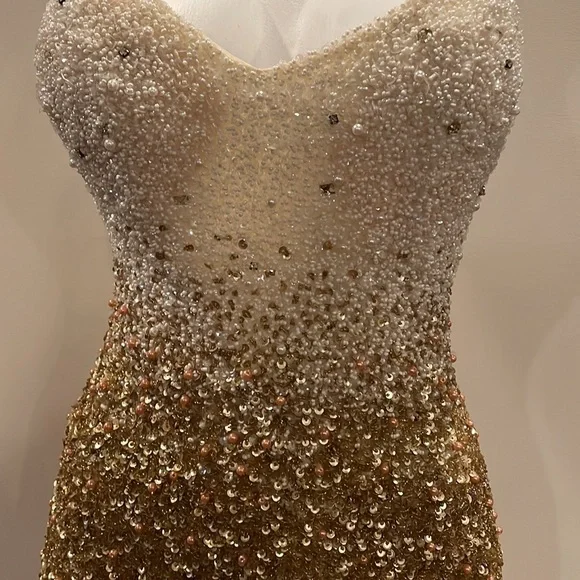 Birthday dress Musani couture sequin beaded dress - Picture 11 of 16